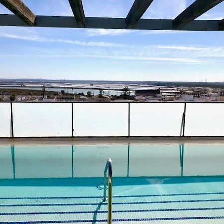 Appartamento GATU Ático Vistas Marineras parking, piscina, terraza, wifi El Puerto de Santa María Esterno foto