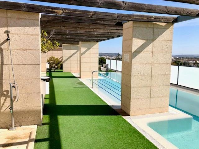 Appartamento GATU Ático Vistas Marineras parking, piscina, terraza, wifi El Puerto de Santa María Esterno foto