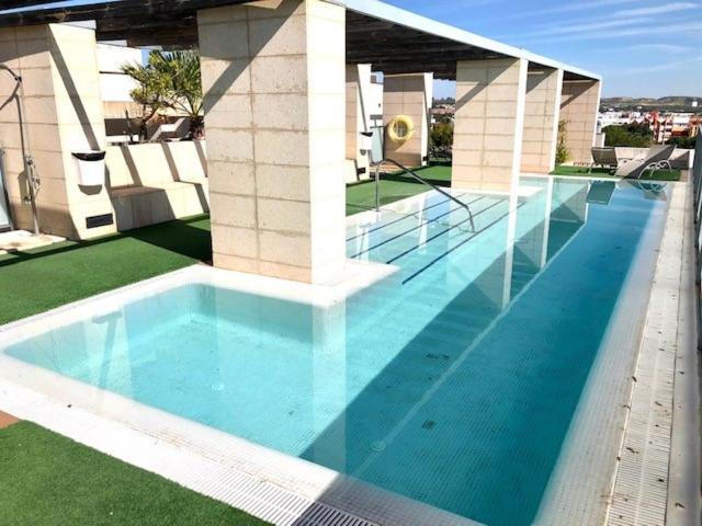 Appartamento GATU Ático Vistas Marineras parking, piscina, terraza, wifi El Puerto de Santa María Esterno foto